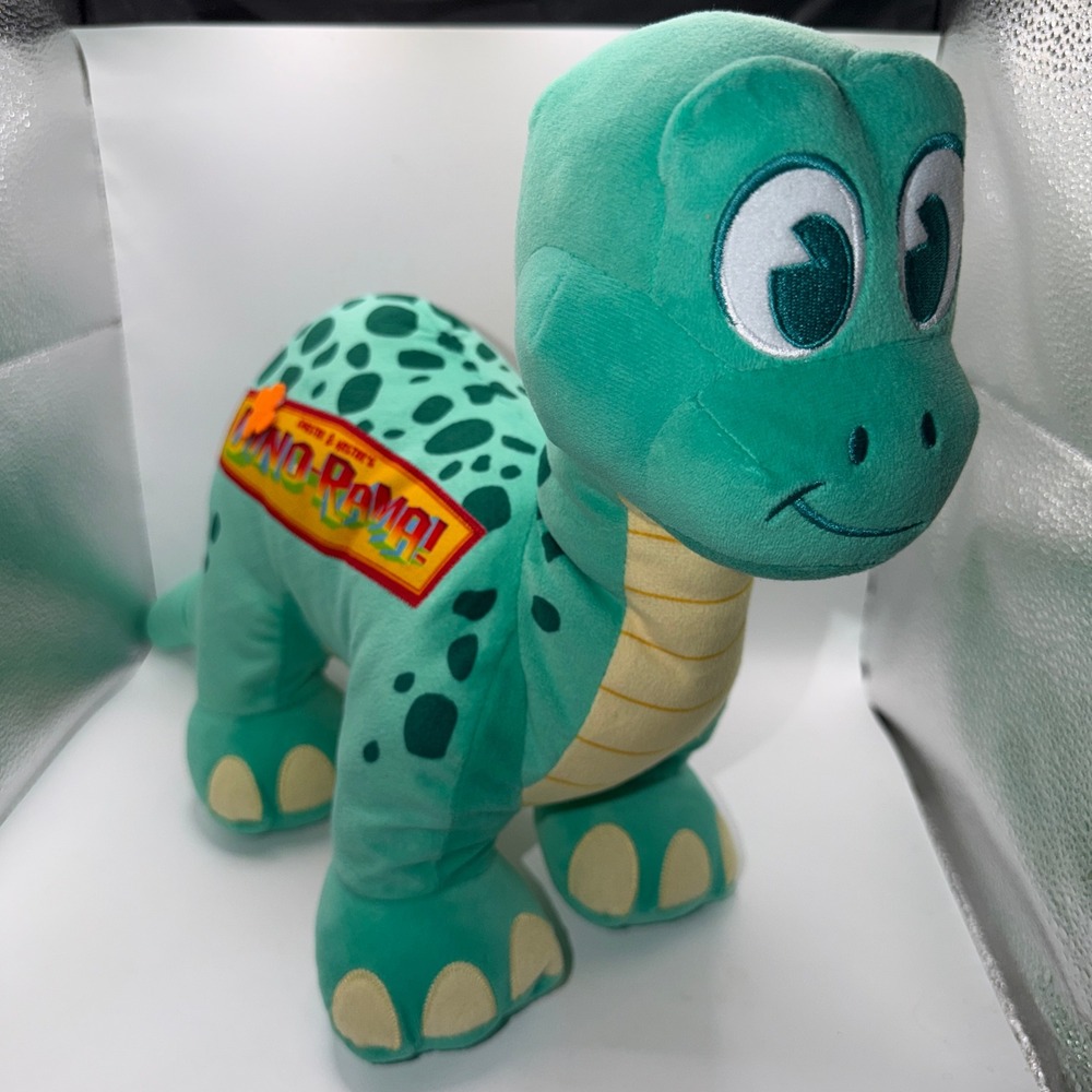 Disney Large Dino-Rama Dinosaur Plush Animal Kingdom Green Prehistoric Souvenir